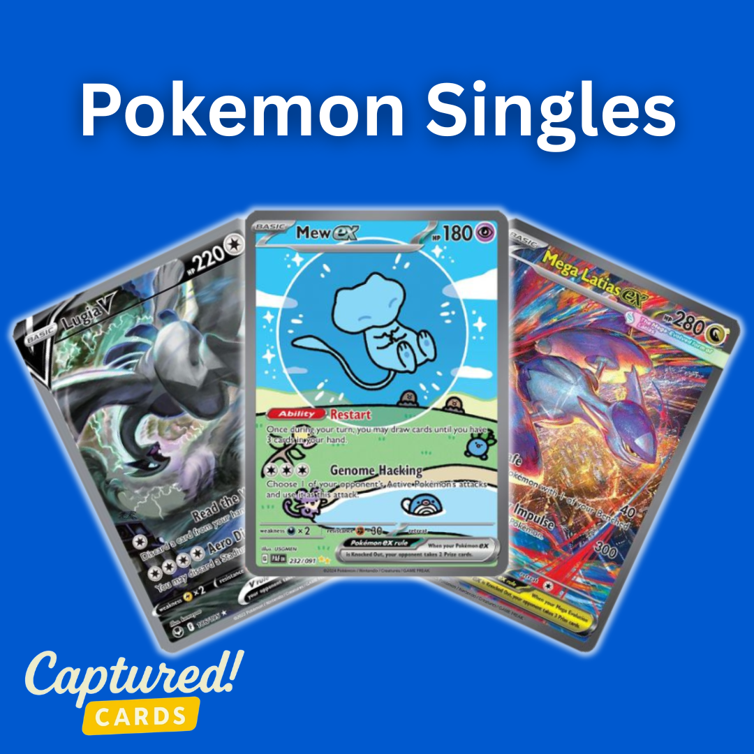 Pokemon Singles Captured! Cards Pokemon Singles Captured! Cards