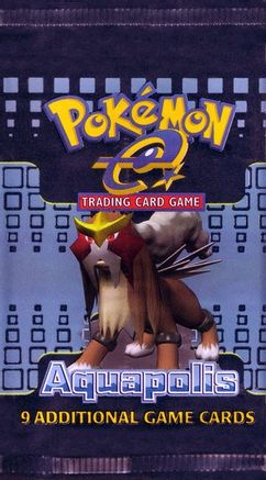 Pokemon Aquapolis Booster Pack – Captured! Cards