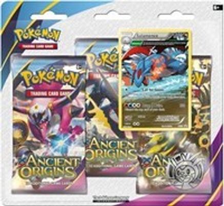 Pokemon Ancient Origins 3 Pack Blister [Salamence]