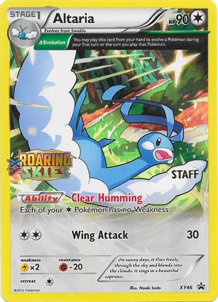 Altaria - XY46 (Prerelease) [Staff] (XY46) [XY Promos] Holofoil