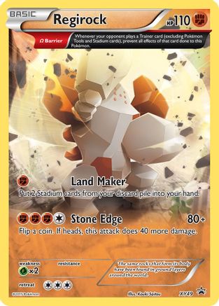 Regirock - XY49 (XY49) [XY Promos] Holofoil