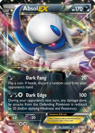 Absol EX - XY62 (XY62) [XY Promos] Holofoil