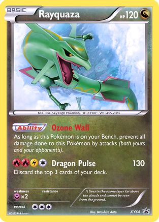 Rayquaza - XY64 (XY64) [XY Promos] Holofoil