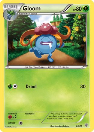 Gloom (2) [XY - Ancient Origins] Reverse Holofoil