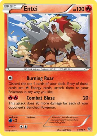 Entei (14) (14) [XY - Ancient Origins]