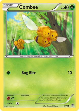 Combee (9) [XY - Ancient Origins] Reverse Holofoil