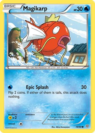 Magikarp (19) [XY - Ancient Origins] Reverse Holofoil