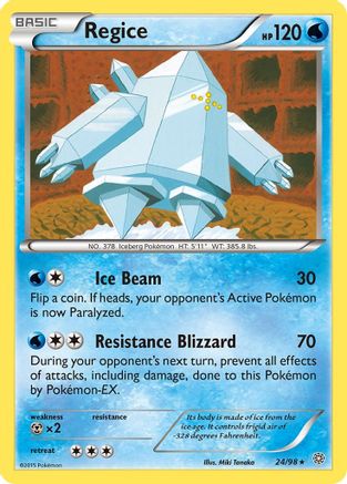 Regice (24) [XY - Ancient Origins] Reverse Holofoil