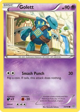 Golett (34) [XY - Ancient Origins]