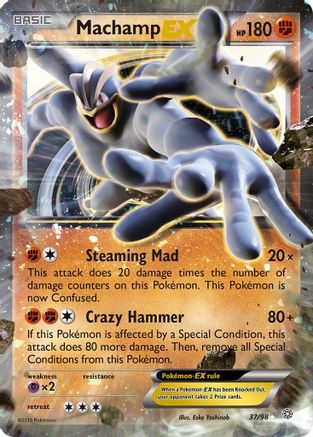 Machamp EX (37) [XY - Ancient Origins] Holofoil