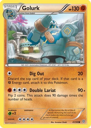 Golurk (41) (41) [XY - Ancient Origins]