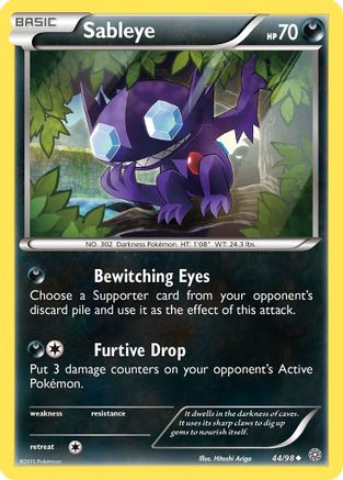Sableye (44) [XY - Ancient Origins] Reverse Holofoil