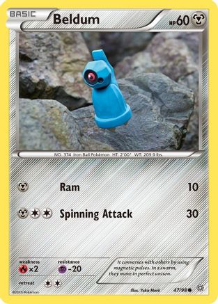 Beldum (47) [XY - Ancient Origins] Reverse Holofoil