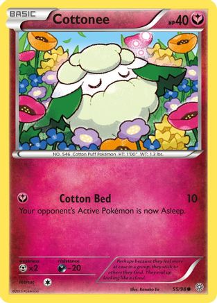 Cottonee (55) [XY - Ancient Origins] Reverse Holofoil