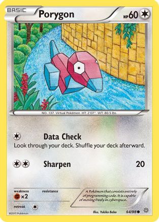 Porygon (64) [XY - Ancient Origins] Reverse Holofoil