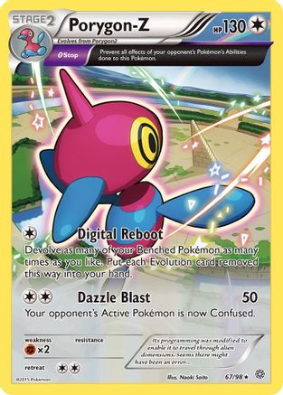 Porygon-Z (67) (67) [XY - Ancient Origins] Holofoil