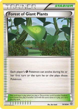 Forest of Giant Plants (74) [XY - Ancient Origins]