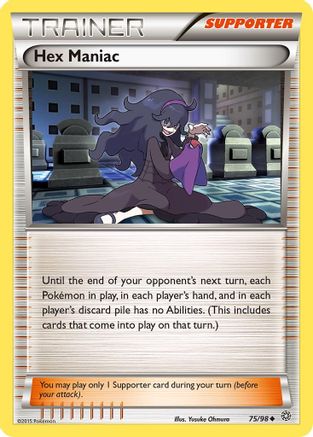 Hex Maniac (75) [XY - Ancient Origins] Reverse Holofoil