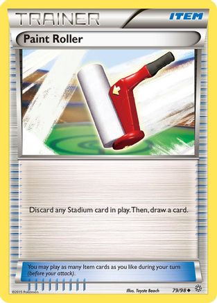 Paint Roller (79) [XY - Ancient Origins] Reverse Holofoil