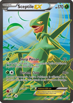Sceptile EX (84 Full Art) (84) [XY - Ancient Origins] Holofoil