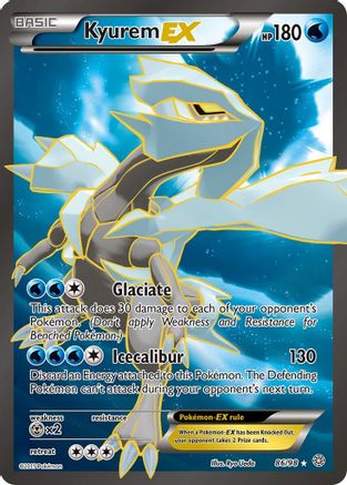 Kyurem EX (86 Full Art) (86) [XY - Ancient Origins] Holofoil
