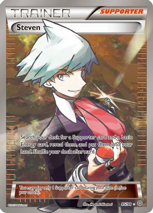 Steven (Full Art) (95) [XY - Ancient Origins] Holofoil