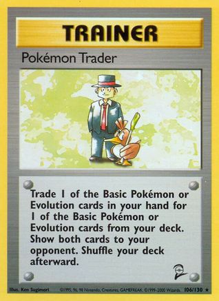 Pokemon Trader (106) [Base Set 2]