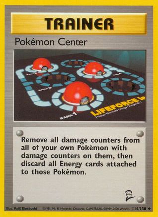 Pokemon Center (114) [Base Set 2]
