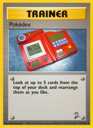 Pokedex (115) [Base Set 2]