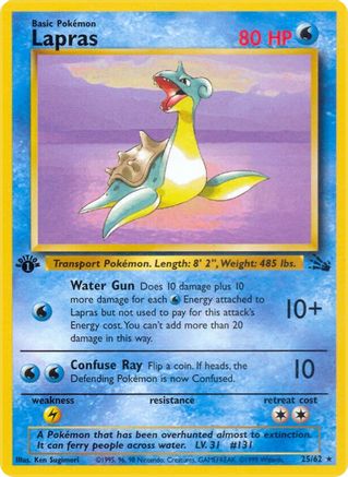 Lapras (25) (25) [Fossil] Unlimited