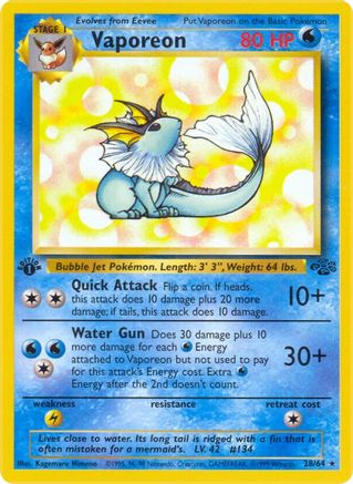 Vaporeon (28) (28) [Jungle] Unlimited