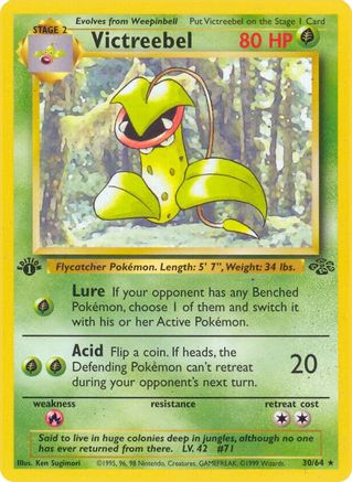 Victreebel (30) (30) [Jungle] 1st Edition