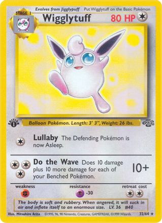 Wigglytuff (32) (32) [Jungle] 1st Edition