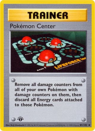 Pokemon Center (85) [Base Set (Shadowless)] 1st Edition