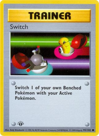 Switch (95) [Base Set (Shadowless)] 1st Edition