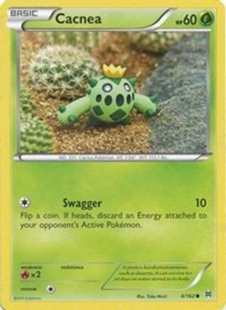 Cacnea (4) [XY - BREAKthrough] Reverse Holofoil