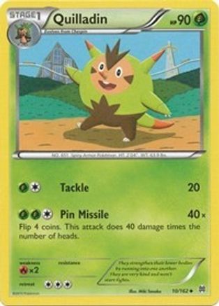 Quilladin (10) [XY - BREAKthrough] Reverse Holofoil