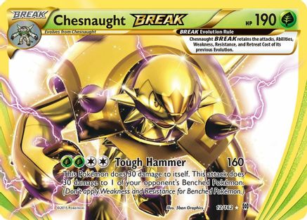 Chesnaught BREAK (12) [XY - BREAKthrough] Holofoil