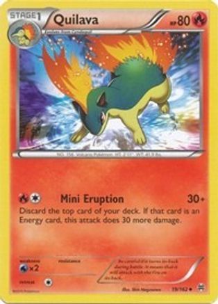 Quilava (19) [XY - BREAKthrough] Reverse Holofoil