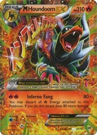 M Houndoom EX (22) [XY - BREAKthrough] Holofoil