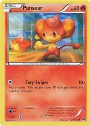 Pansear (23) [XY - BREAKthrough] Reverse Holofoil