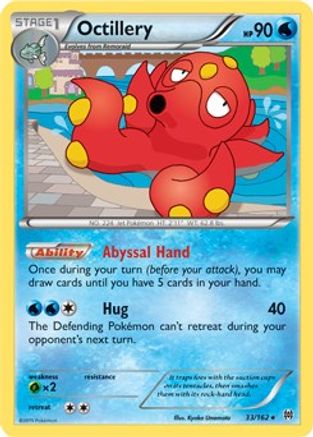 Octillery (33) [XY - BREAKthrough] Holofoil