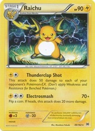 Raichu (49) [XY - BREAKthrough]