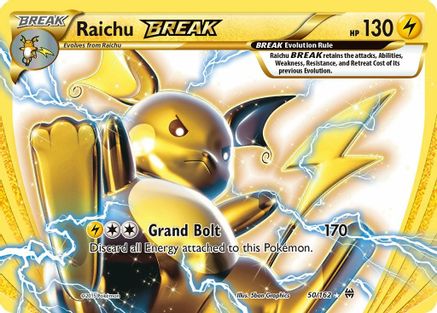 Raichu BREAK (50) [XY - BREAKthrough] Holofoil