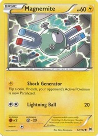 Magnemite (52) (52) [XY - BREAKthrough] Reverse Holofoil