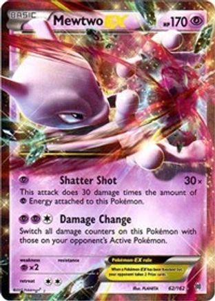Mewtwo EX (62) (62) [XY - BREAKthrough] Holofoil