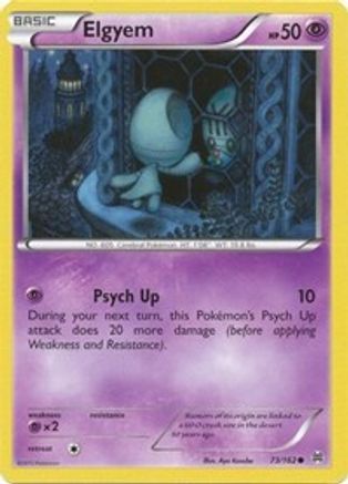Elgyem (73) [XY - BREAKthrough]