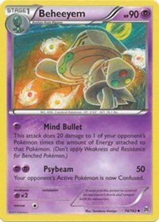 Beheeyem (74) [XY - BREAKthrough] Reverse Holofoil