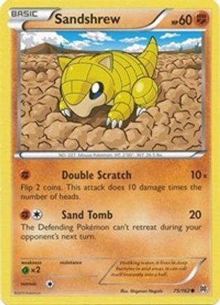 Sandshrew (75) [XY - BREAKthrough] Reverse Holofoil