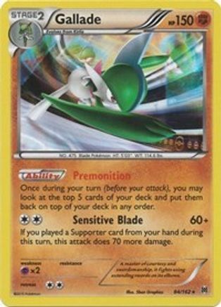 Gallade (84) [XY - BREAKthrough] Reverse Holofoil